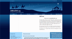 Desktop Screenshot of biblicalethic.org